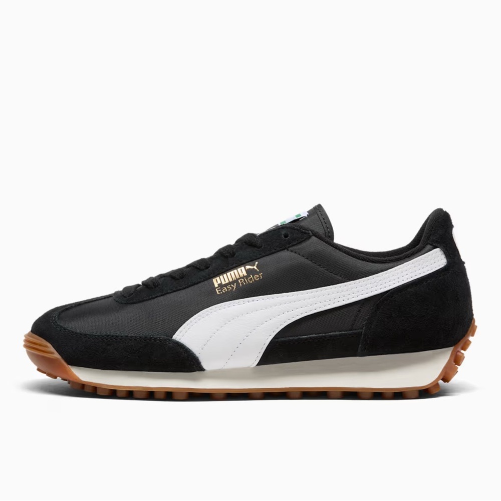 Puma Easy Rider Black and White Sneakers